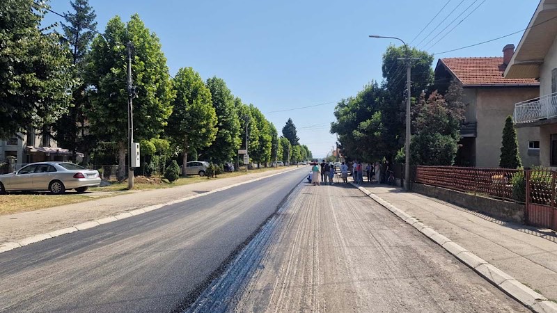 Završava se rehabilitacija ulice Solunskih ratnika u Radničkom naselju