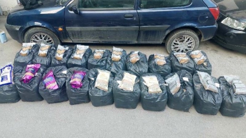 Uhapšen zbog 200 kilograma rezanog duvana