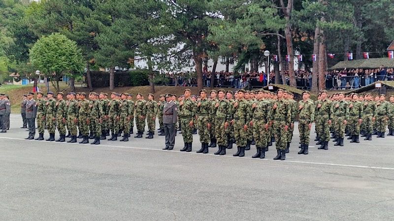 Septembarska klasa vojnika položila zakletvu u kasarni u Sinkovcu