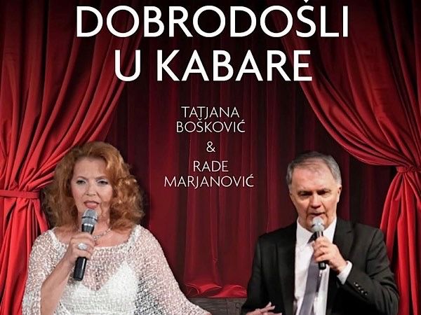 Kabare Radeta Marjanovića i Tanje Bošković u Narodnom pozorištu u Leskovcu