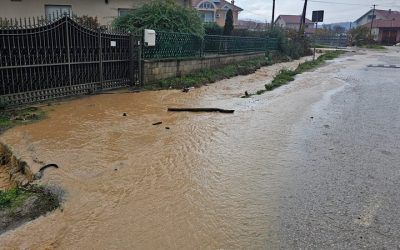 Poplavljeno nekoliko sela kod Leskovca i deo grada