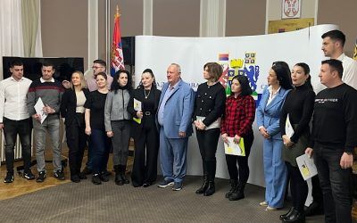 Uručene donacije za 13 leskovačkih preduzetnika