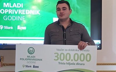 Miloš Marjanović iz Nakrivnja među najboljim mladim poljoprivrednicima 2025. godine