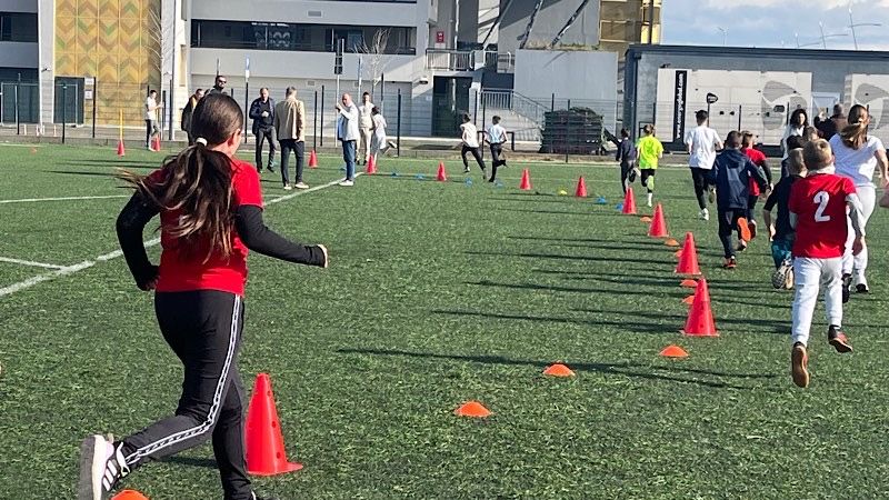 Leskovački osnovci na štavetnoj trci