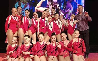 Leskovačke gimnastičarke kluba „Kolut“ donele 22 medalje sa prvenstva Srbije