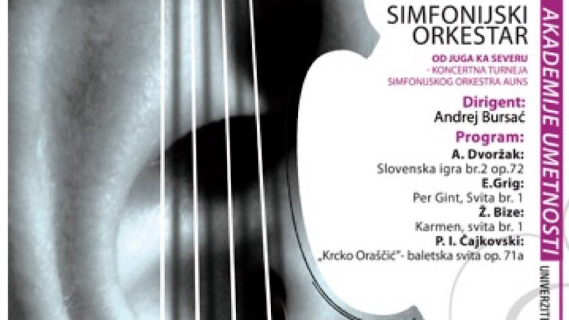 Koncert simfonijskog orkestra Akademije umetnosti Novi Sad u LKC-u