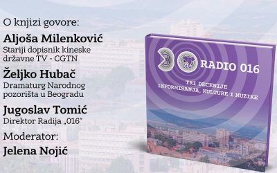 Promocijom knjige Radio „016“ obeležava tri decenije postojanja