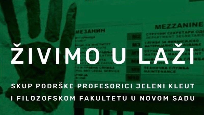 Skup podrške profesorici Jeleni Kleut sutra u Leskovcu
