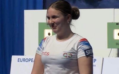 Leskovčanka Lena Ristić prvakinja Evropskog prvenstva u streljaštvu
