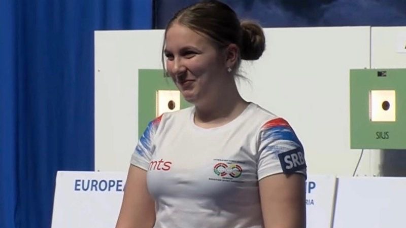 Leskovčanka Lena Ristić prvakinja Evropskog prvenstva u streljaštvu