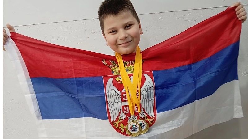 Zlatna medalja za Pavla Tomaševića