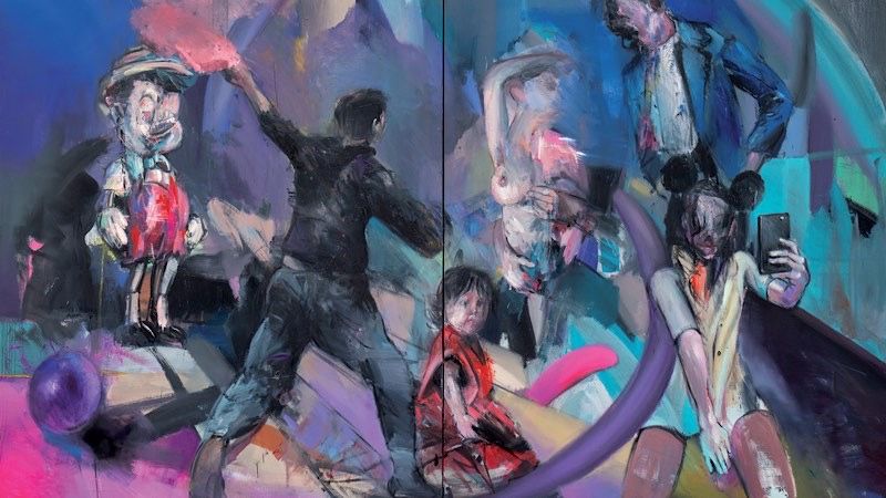 Izložba slika Vukašina Stankovića u LKC-u