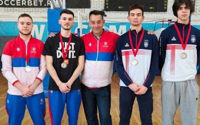 Srebrna medalja za naše sabljaše na EFC kupu u Beogradu