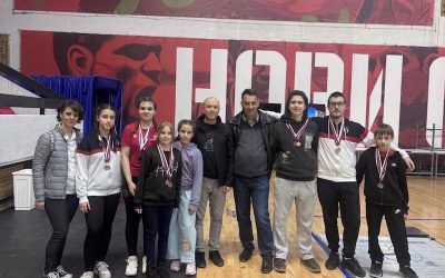 Mačevalci Dubočice osvojili 17 medalja na Prvenstvu Srbije u Novom Sadu