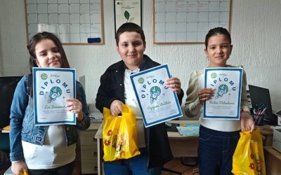 Tri prve nagrade na konkursu „Čuvam prirodu, čuvam Leskovac“