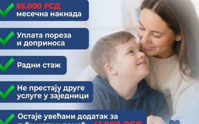 Država prepoznaje roditelje negovatelje: Grad Leskovac među prvima sproveo ovu meru