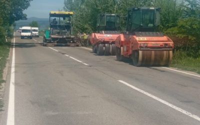 U toku su radovi na starom auto-putu ka Pečenjevcu