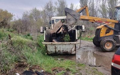 Uklonjena divlja deponija u Tekstilnoj ulici u Leskovcu