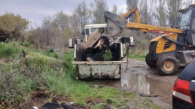 Uklonjena divlja deponija u Tekstilnoj ulici u Leskovcu