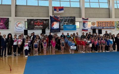 U Leskovcu se održava turnir u ženskoj gimnastici
