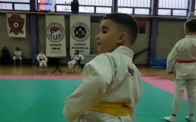 Pavle Jović vicešampion Srbije u karateu