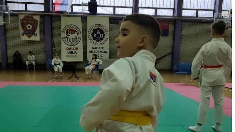 Pavle Jović vicešampion Srbije u karateu