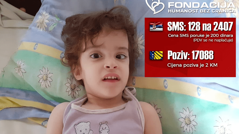 Pomozimo Taši u njenoj borbi slanjem 128 na 2407