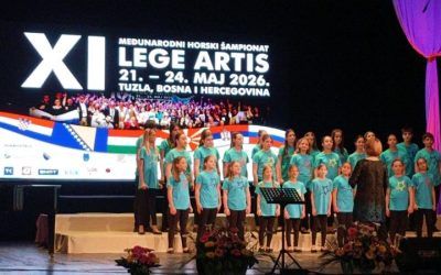 „Zvezdice” iz Leskovca osvojile zlato u Tuzli – sledi zajednički koncert sa Dečjim horom Beograd