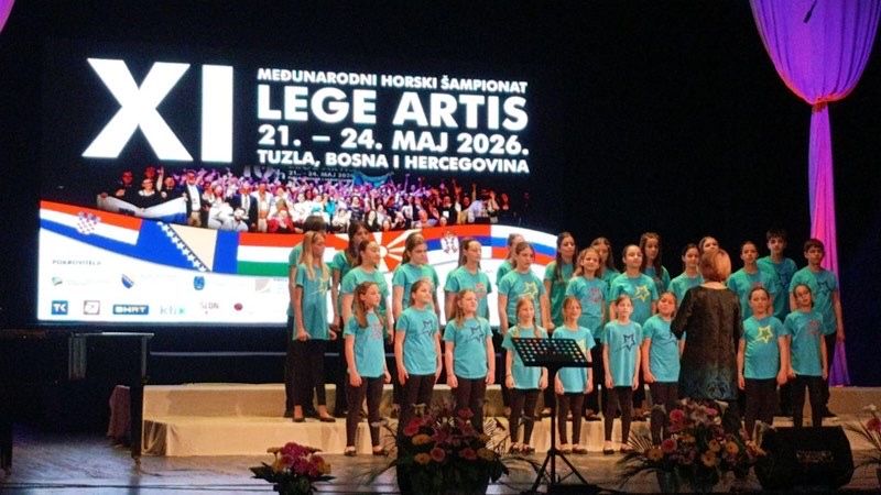 „Zvezdice” iz Leskovca osvojile zlato u Tuzli – sledi zajednički koncert sa Dečjim horom Beograd
