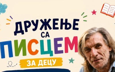 Druženje sa piscem za decu Robertom Takaričem u LKC-u