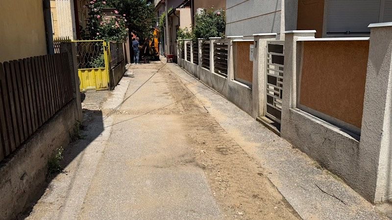 Rekonstruisana vodovodna mreža u ulici Učitelja Mite u Leskovcu
