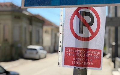 Sutra se privremeno obustavlja saobraćaj u delu Mlinske ulice u Leskovcu