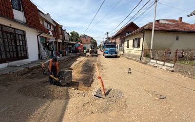 Rekovstruiše se ulica Veternički trg u Leskovcu