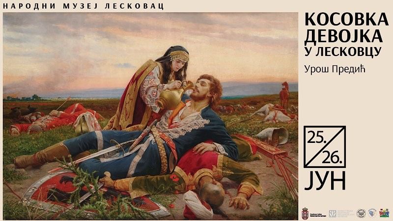 Slika „Kosovka devojka“ 25. i 26. juna biće izložena u Leskovcu