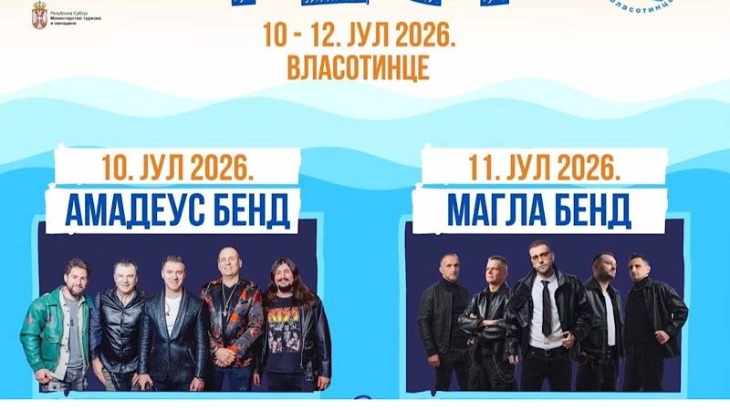 Amadeus i Magla bend na Vlasina festu