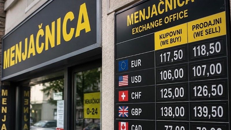 Leskovčani obilaze menjačnice, ali evra uglavom nema