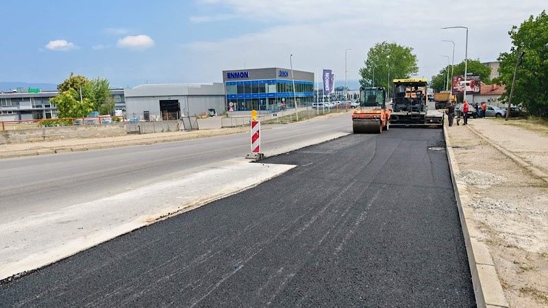 Izvode se završni radovi na obnovi kolovoza na nadvožnjaku u ulici Đorđa Stamenkovića