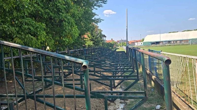 Istorijski dani za FK Slogu: Prve tribine biće gotove pred početak sezone