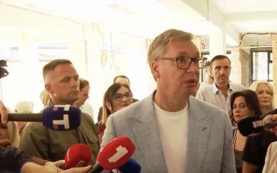 Vučić u Leskovcu o SPS-u i Branku Ružiću: „Uvek su im samo pare i biznis planovi bili u glavi“