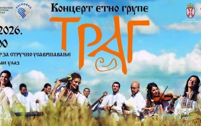 Etno grupa TRAG iz Banja Luke nastupa 4. septembra u Leskovcu
