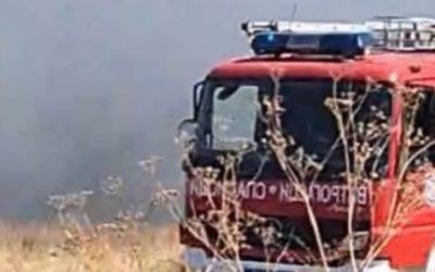 Više požara na otvorenom istovremeno u Leskovcu: Vatrogasci na terenu