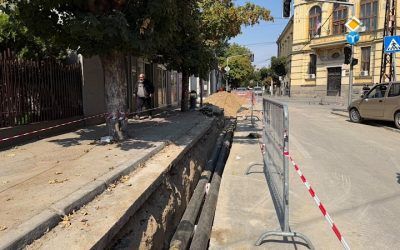 Izgradnja toplovoda u ulici Pana Đukića u Leskovcu pri kraju