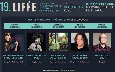 LIFFE donosi pet večeri muzike: Od Aleksandre Bijelić do Dejana Cukića