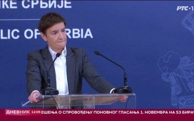 Brnabić: Predsednički izbori do 27. decembra, ako se forimra nova većina možda i pre