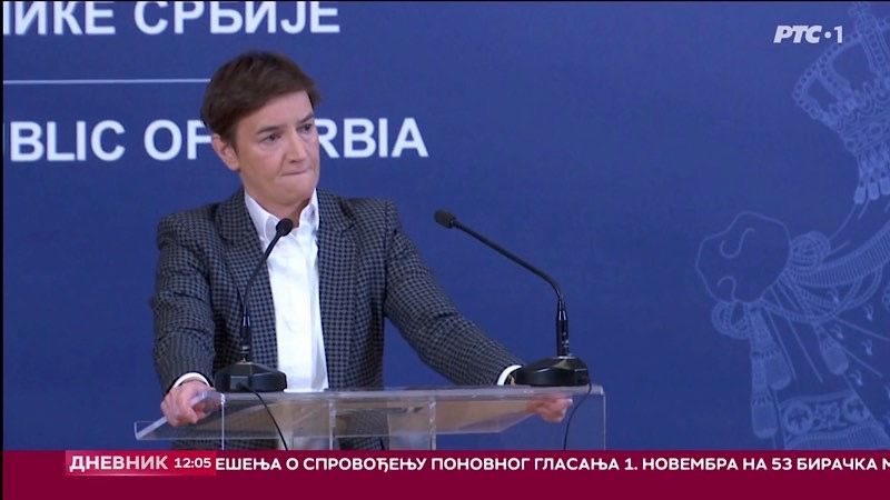 Brnabić: Predsednički izbori do 27. decembra, ako se forimra nova većina možda i pre