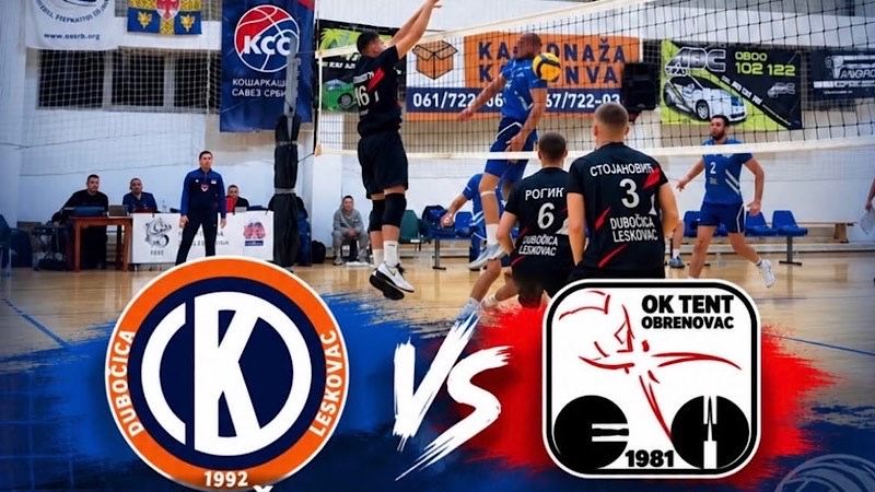 Odbojkaši Dubočice u subotu dočekuje TENT: Leskovčani pozivaju navijače da ispune tribine