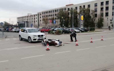 Tri saobraćajne nezgode za dan na području Leskovca, povređene tri osobe